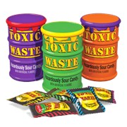 Toxic Waste Color Drums кислые леденцы фото