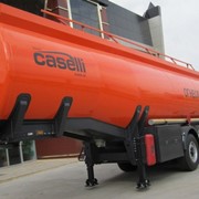 Бензовоз Caselli для светлых нефтепродуктов, стальной, объем цистерны – 40 м3 фотография