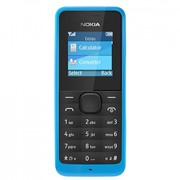 Мобильный телефон Nokia 105 SS Cyan (A00025706) фото