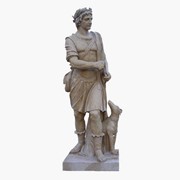 Скульптура Актеон с псом S13