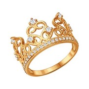 Кольцо в виде короны (93010367) фотография