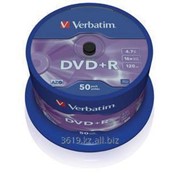 Диски DVD+R SP-050 16X 4.7GB Verbatim (43550) фото