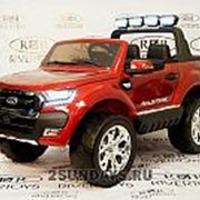 Детский электромобиль NEW FORD RANGER 4WD (ЛИЦЕНЗИОННАЯ МОДЕЛЬ) вишневый глянец фото