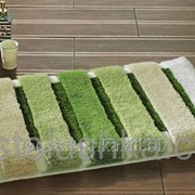Коврик для ванной Confetti Selinus зеленый 60х100 см фотография
