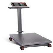 Весы коммерческие электронные Умница ВТЭ-1000 кг-К, со счетным устройством, на колёсах фото