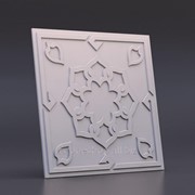 3D панель гипсовая “САМАРКАНД“ размер 50х50 см фотография