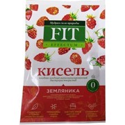 Кисель "Fit Effectum" витаминизированный быстрорастворимый пакет-саше Земляника