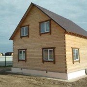 Строительство типовых деревянных и каркасных домов эконом класса под ключ фото