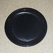 Тарелка плоская Ø 220 мм ПП черная ИНТЕКО (700 шт/кор)