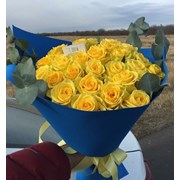 Красивый букет желтых роз Солнышко фотография