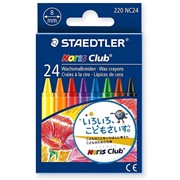 Набор мелков восковых Staedtler Noris, 8 мм, 24 цвета, картонная коробка 24 цвета фотография