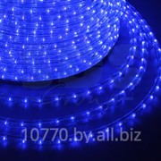 Дюралайт светодиодный, постоянное свечение(2W), синий, 220В, диаметр 13 мм, бухта 100м, NEON-NIGHT фотография