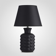 Керамическая Настольная Черная Лампа “Модерн“ M фотография