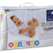 Комплект детского постельного белья “Облачко“. Подушка и одеяло фото