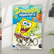 Перекидной календарь на 2020 год Губка Боб, SpongeBob №2