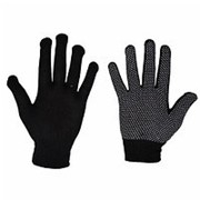 Перчатки “Микроточка“ (черные; нейлоновые) фото