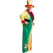 Карнавальный костюм Фабрика Бока Клоун в комбинезоне взрослый, 50-54 (175 см) фото