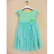 Платье детское нарядное, лайм, Jona Michelle, США, код: 2711