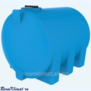 Цилиндрический горизонтальный пластиковый бак-емкость для воды ЭкоПром ЭВГ-5000 фото