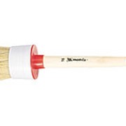 Кисть круглая №18 (60 мм), натуральная щетина, деревянная ручка // MATRIX 82088