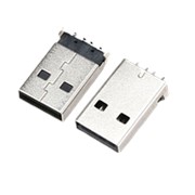 Штекер USB 180° на плату (К13)
