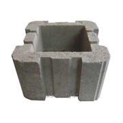Камень бетонный столбовой лицевой