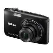 Фотоаппарат NIKON Coolpix S3100 Black ⁄ Silve фото