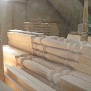 Столб деревянный заходной