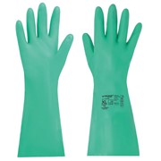 Перчатки нитриловые ЛАЙМА НИТРИЛ “EXPERT“, 80 гр/пара, химически устойчивые,гипоаллергенные, размер 10, XL фотография