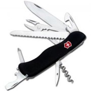 Atlas Victorinox нож складной солдатский, 18 в 1, Чёрный, (0.9033.3)