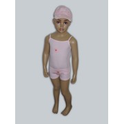 Комплект детский тройка: майка, шорты, трусики розовый Артикул 00040