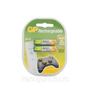 Батарейки, аккумуляторы GP Аккумулятор GP R-03 (ААА) GP Rechargeable 850mAh, блистер, цена за 1 шт фотография