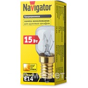 Лампа накаливания для духовок T25 15Вт/Е14 Navigator 61207 фото