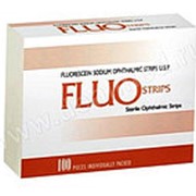 FLUOSTRIPS ТЕСТ-ПОЛОСКИ С ФЛЮОРЕСЦЕИНОМ 100 шт