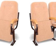 Театральные кресла Серия “ Пилот-Мини“, размер 900х600х500 мм отвечают ГОСТУ 16854- 91. При изготовленные кресел используется пенополиуретан эластичный на основе простых полиэфиров. фото