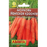 Морковь Нантская красная 2г (Аэлита, серия Лидер) фото