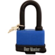 Замок 54909 навесной водонепроницаемый длинная дужка 40 мм, MaxiTool 100 фото