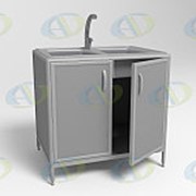 Лабораторный стол с мойкой СЛМ 2-01 фото