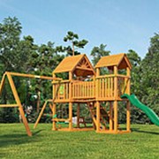 Деревянная детская площадка для дачи Моряк Дерево 2018 фото