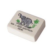 Резинка стирательная KOH-I-NOOR Слон, прямоугольная, 26х18,5х8 мм, цветная, картонный дисплей, 0300080018KDRU, фото