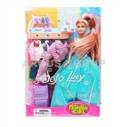 Кукла Defa с модным гардеробом. фотография