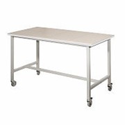 Стол лабораторный передвижной с нижней полкой ЛК-1200 СЛП, рабочая поверхность LabGrade фото