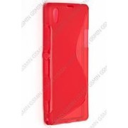 Чехол силиконовый для Sony Xperia M2 S-Line TPU (Красный) фото