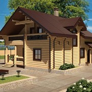 Проект деревянного дома, артикул 27