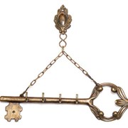Ключница открытая - Ключ на цепочке