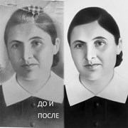 Реставрация фотографий, восстановление старых фото фото