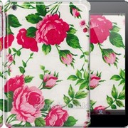 Чехол на iPad mini Розы на белом фоне 2277c-27 фотография