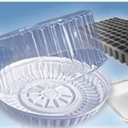 Жесткая пластиковая упаковка для пищевых продуктов и промышленных товаров фотография