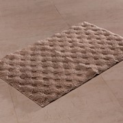 Коврики для ванной комнаты “ТМ“ GUL GULER sandstone 60*100 хлопок 100% фото