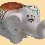 Аромалампа керамическая Слон фарфор фотография